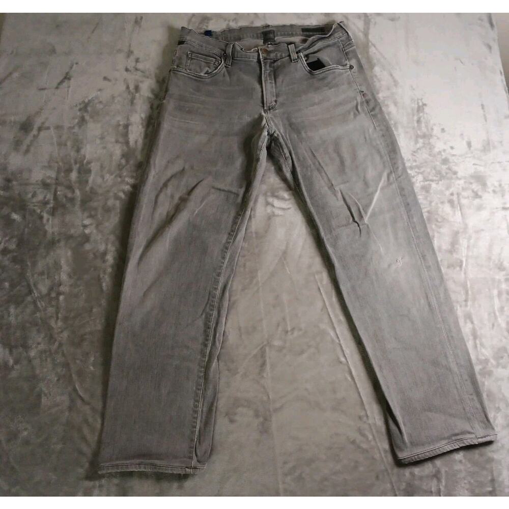 Citizens of Humanity Sid Jeans Distressed Mens 34W x 29L Gray